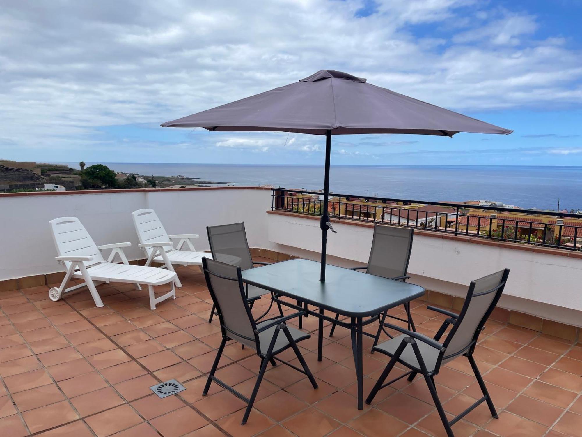 Amazing Duplex With Large Terrace And Sea Views Apartment Puerto de Santiago  Exterior foto